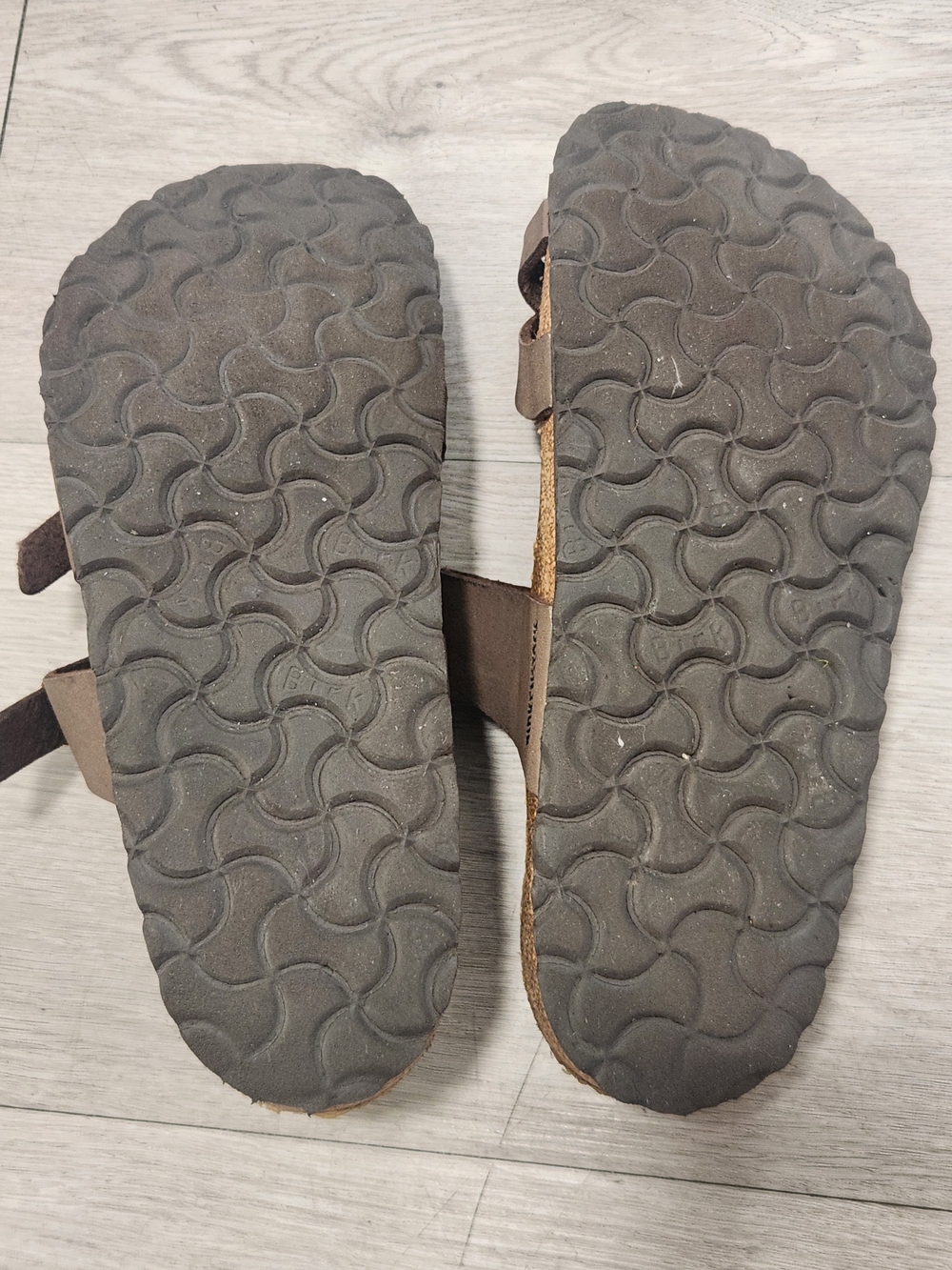 Birkenstock Mayari Taupe Crisscross Sandals - Size 38
​ - Picture 6 of 6